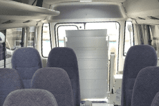 マイクロバス 車イス移動車