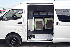 災害救助犬用車